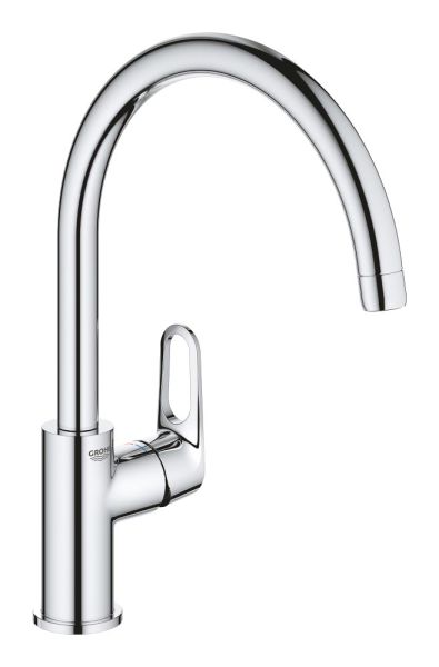 Grohe Start Flow Einhand-Spültischbatterie, C-Auslauf, schwenkbar, chrom 31555001 