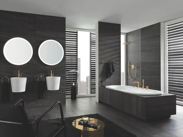 Grohe Essence Waschtischbatterie L-Size mit Ablaufgarnitur, schwenkbar