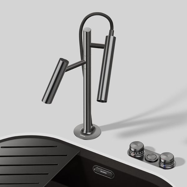 BLANCO CHOICE Luneoo-S satin platinum_527979