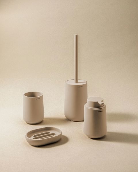 Cosmic Saona Stand-Seifenschale 13cm, pale sand