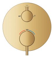 Vorschau: Grohe Atrio Thermostat-Wannenbatterie mit integrierter 2-Wege-Umstellung