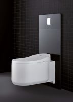 Vorschau: Grohe Design-Glasplatte Skate Cosmopolitan, velvet black