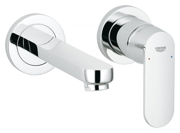 Grohe Eurosmart Cosmopolitan 2-Loch-Waschtischbatterie, Ausladung 170mm, chrom