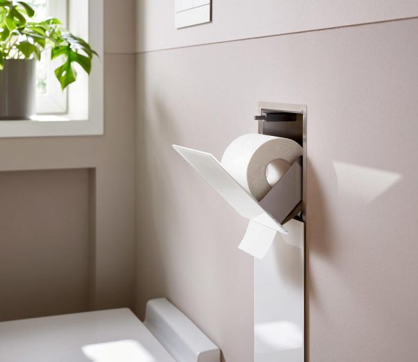emco asis pure (Glasfront) WC-Modul Unterputz 73x17cm 2-türig