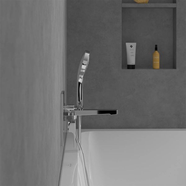 Villeroy&Boch Architectura Square Unterputz-Einhebel-Wannenarmatur