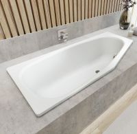 Kaldewei Mini rechts Raumspar-Badewanne 157x75/50cm Mod. 830