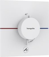 Vorschau: Hansgrohe ShowerSelect Comfort E Thermostat UP, 1 Verbraucher & zusätzl. Abgang, weiß matt