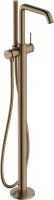 Hansgrohe Tecturis S Einhebel-Wannenmischer bodenstehend, brushed bronze, 73440140