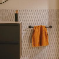 Vorschau: Cosmic Start Handtuchstange 40cm, schwarz matt