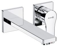Kludi Zenta SL 2-Loch-Unterputz-Waschtisch-Einhandmischer, chrom 482440565