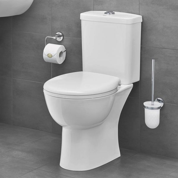 Grohe Bau Keramik Stand-WC-Kombination-SET mit Dual Flush, weiß 39347000