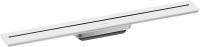 Axor Drain Fertigset Duschrinne 70cm zur Wandmontage, weiß matt 42525700