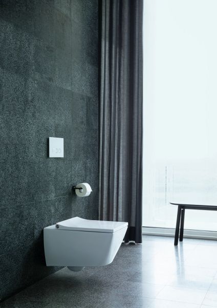 Duravit DuraSystem Betätigungsplatte aus Glas, mechanisch für WC A1