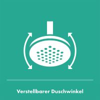 Vorschau: Hansgrohe Pulsify S Kopfbrause 260 EcoSmart, 1jet, ohne Brausearm, brushed bronze