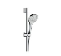 Vorschau: hansgrohe Croma Select S Brauseset 110 Vario 3jet softcube Handbrause, weiß/chrom