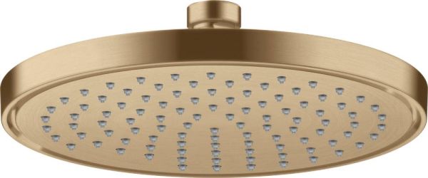 Axor ShowerSolutions Kopfbrause 220 1jet EcoSmart+ brushed bronze 35388140