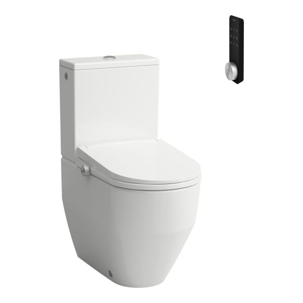 Laufen Cleanet Pro Dusch-WC spülrandlos, bodenstehend, weiß H602890000S002 