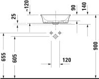 Vorschau: Duravit White Tulip Aufsatzbecken Ø43cm weiss 23624300791