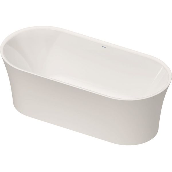 Duravit DuraSenja freistehende ovale Badewanne 170x80cm, weiß 700583000000000