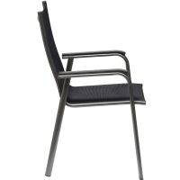 Vorschau: KETTLER CIRRUS Silver-Line Stapelsessel, anthrazit/anthrazit-grau 0100361-7101 