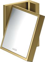 Axor Universal Rectangular Rasierspiegel, polished gold-optic 42649990