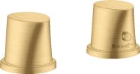 Vorschau: Axor Starck Organic 2-Loch Wannenrandarmatur mit Thermostat brushed gold optic 12422250