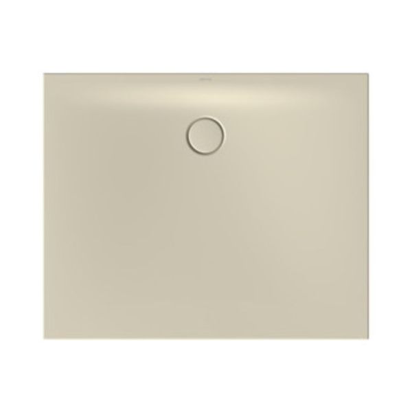 Bette BetteFloor Side Rechteck Duschwanne 110x90cm mit Wannenträger, beige, BetteAntirutsch Pro