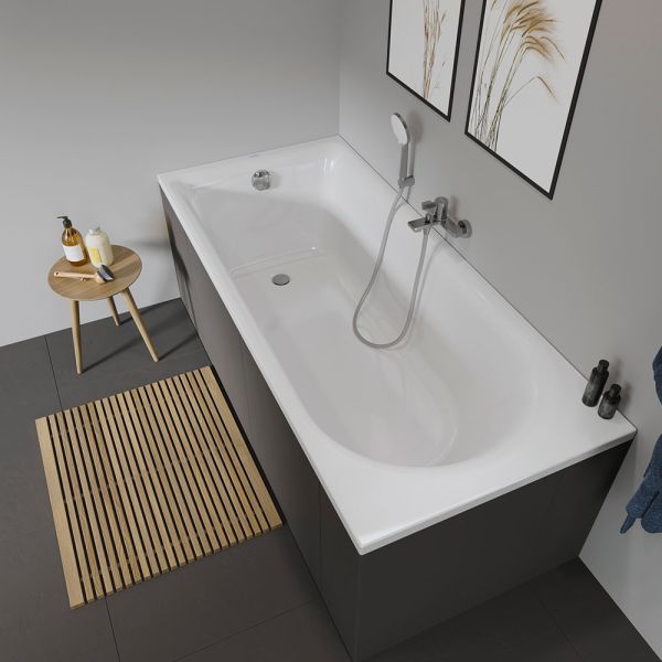 Duravit D-Neo Einbau-Badewanne rechteckig 180x80cm, weiß 700475000000000