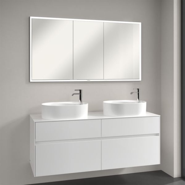 Villeroy&Boch My View Now LED-Einbau-Spiegelschrank Unterputz 140x75cm