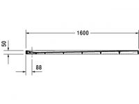 Vorschau: Duravit Stonetto Duschwanne Rechteck, DuraSolid® Q, 160x100x5cm