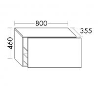 Vorschau: Burgbad Cube Unterschrank mit 1 Auszug, 80cm USBA080F3781