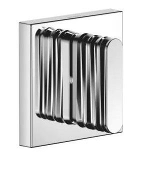 Dornbracht CL.1 Unterputzventil mit WAVES Struktur, linksschließend, warm chrom 36617707-00