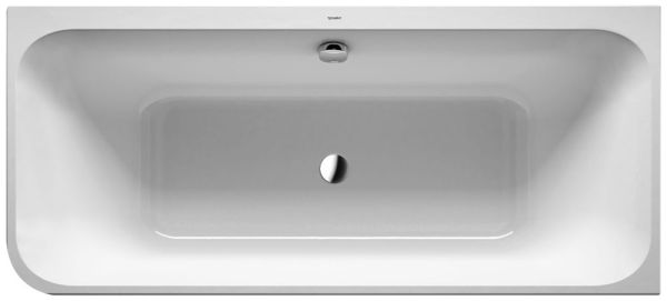 Duravit Happy D.2 Plus Eck-Badewanne 180x80cm Ecke rechts, weiß/graphit