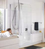 Artweger Twinline 2 Duschtür mit Seitenwand für Duschbadewanne
