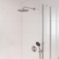 Vorschau: Grohe Precision Unterputz-Duschsystem, mit Thermostat, rund, chrom 34883000