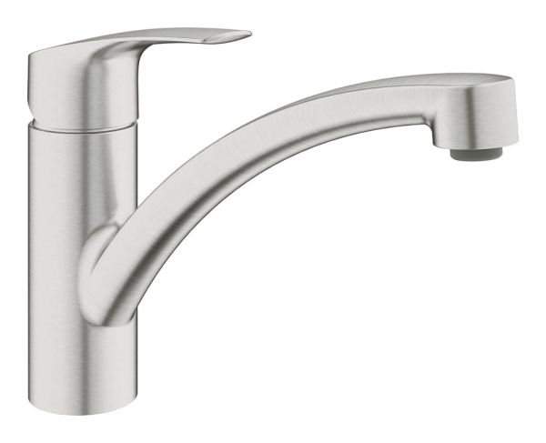 Grohe Eurosmart Spültischbatterie mit flachem Auslauf, supersteel 33281DC3
