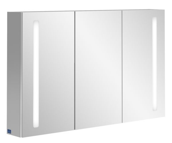 Villeroy&Boch More to See 14+ LED-Aufputz-Spiegelschrank mit Medizinbox, dimmbar, 120x75cm A4331200