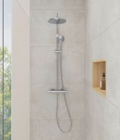 Duravit Shower System/Duschsystem mit Brausethermostat chrom TH4280008010 