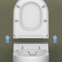 Vorschau: Kludi CLEANTRONIC Urea WC-Sitz mit Soft-Close-Absenkautomatik und Quick-Release-Funktion