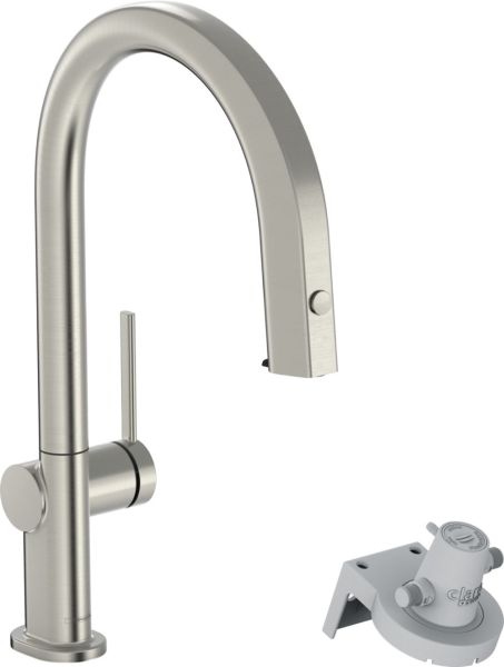 Hansgrohe Aqittura M91 FilterSystem 210 1jet, edelstahl finish 76803800