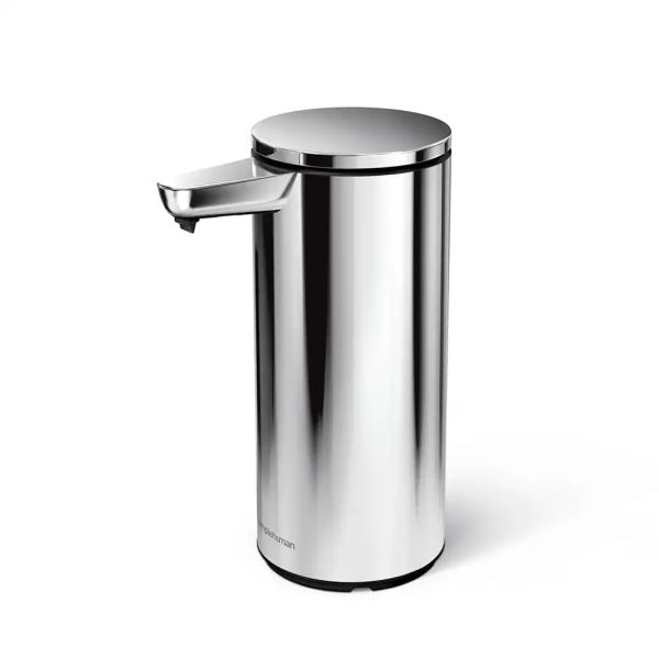 simplehuman Sensorspender 266ml wiederaufladbar, edelstahl poliert