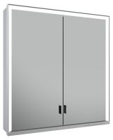 Keuco Royal Lumos Spiegelschrank für Wandvorbau, 2 lange Türen, DALI-steuerbar 70x73,5cm 14307172303
