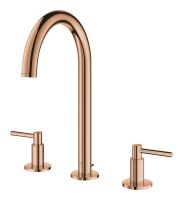 Vorschau: Grohe Atrio 3-Loch Waschtischarmatur L-Size mit Ablaufgarnitur