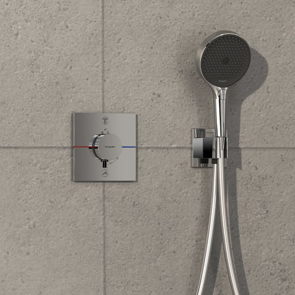 Hansgrohe ShowerSelect Comfort E Thermostat Unterputz für 2 Verbraucher, chrom