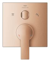 Vorschau: Grohe Allure Einhandbatterie mit 3-Wege Umstellung, eckig