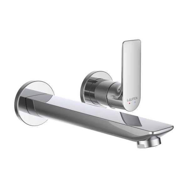 Laufen Cityplus 2-Loch Einhebelmischer Unterputz für Simibox 2-Point, chrom HF505370100000