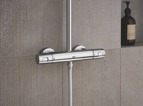 Grohe Euphoria System 310 Duschsystem mit Thermostatbatterie, chrom