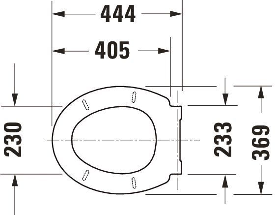 Duravit WC-Sitz mit Absenkautomatik, abnehmbar, weiß