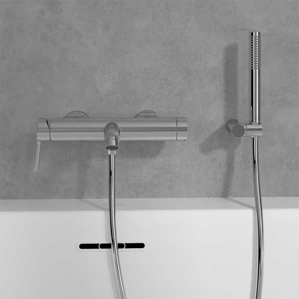 Villeroy&Boch Skyla Einhebel-Badewannenarmatur, rund