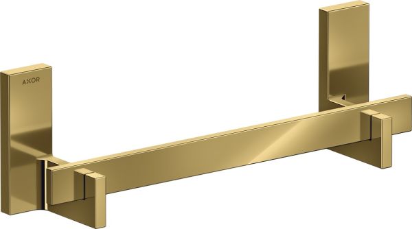 Axor Universal Rectangular Haltestange, 34cm, polished gold-optic 42613990